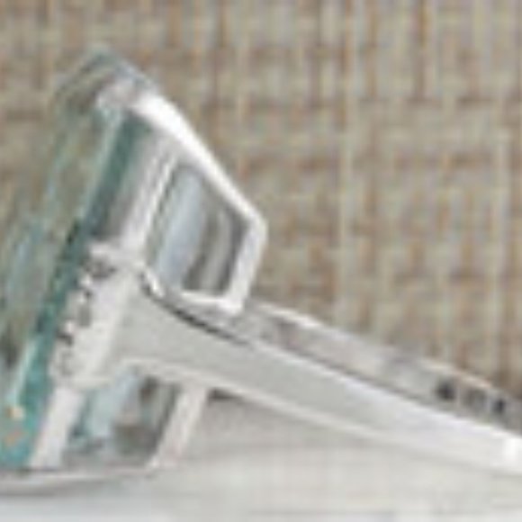 10.48CT Blue Gem 925 Sterling Silver Ring  NWOT - Picture 2 of 7